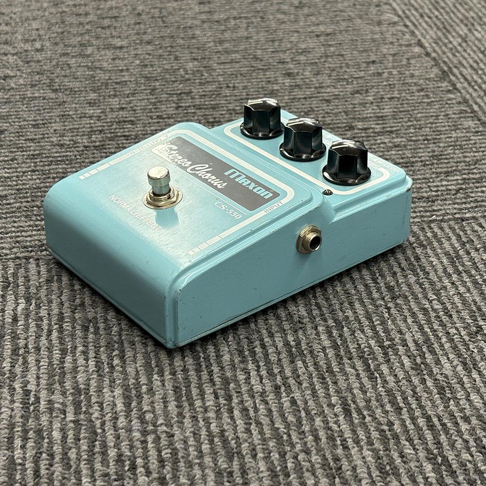 ギター Maxon CS-550 Stereo Chorus Maxon CS-550」レビュー！Char監修のアナログコーラスエフェクター