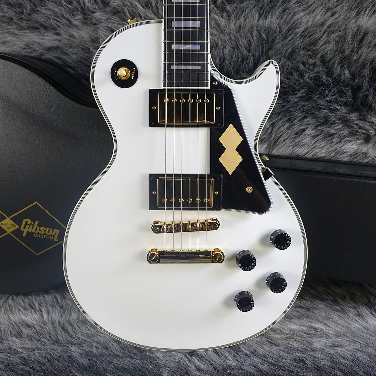 ギター Epiphone Les Paul Custom Alpine White Epiphone Les Paul Custom Alpine White エレキギター レスポール