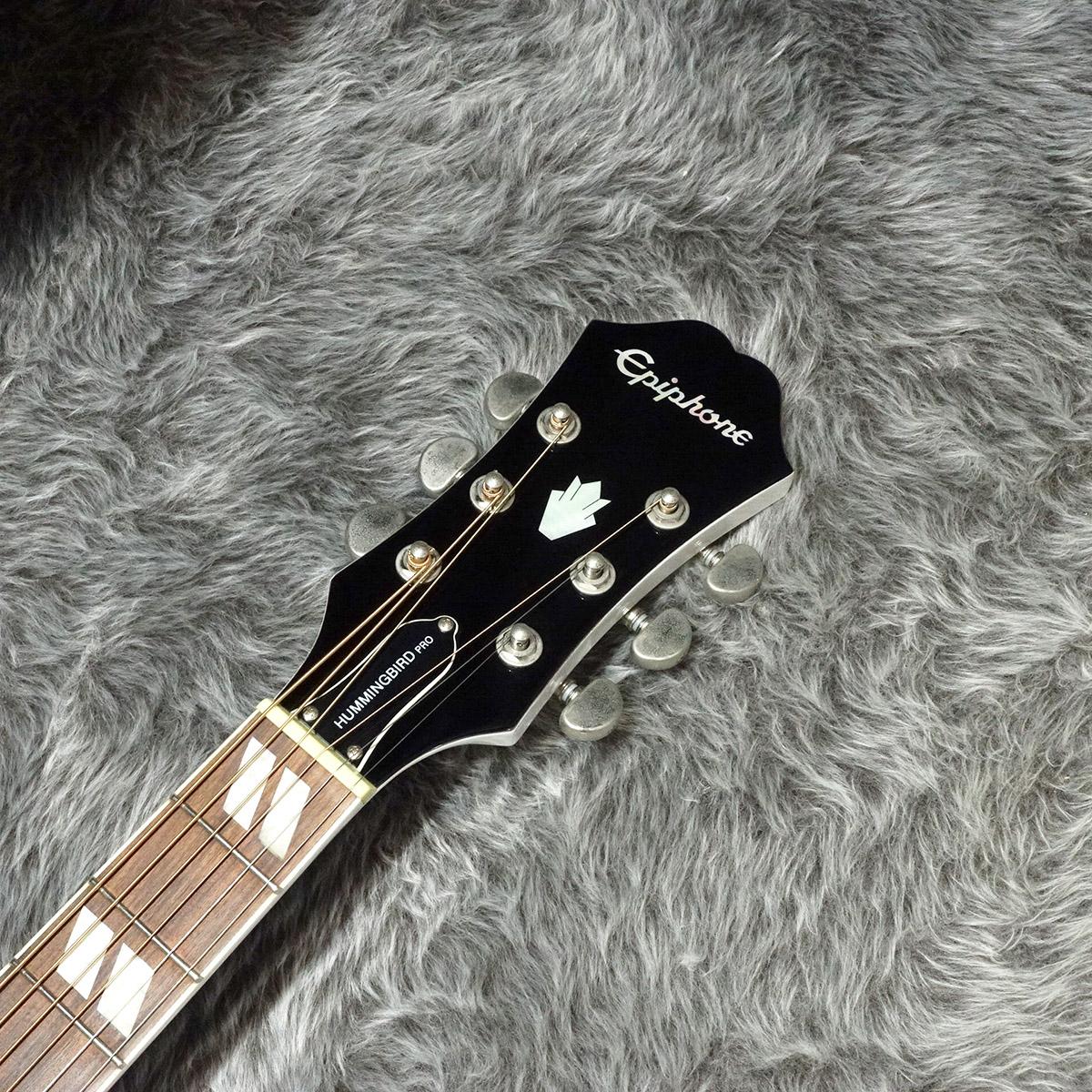 Hummingbird PRO AW ホワイト Epiphone Hummingbird Pro Alpine White <エピフォン>｜平野楽器
