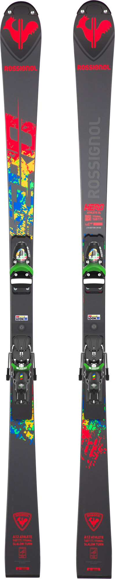 Unisex Racing Skis Hero Athlete FIS SL Factory 165 Limited Edition