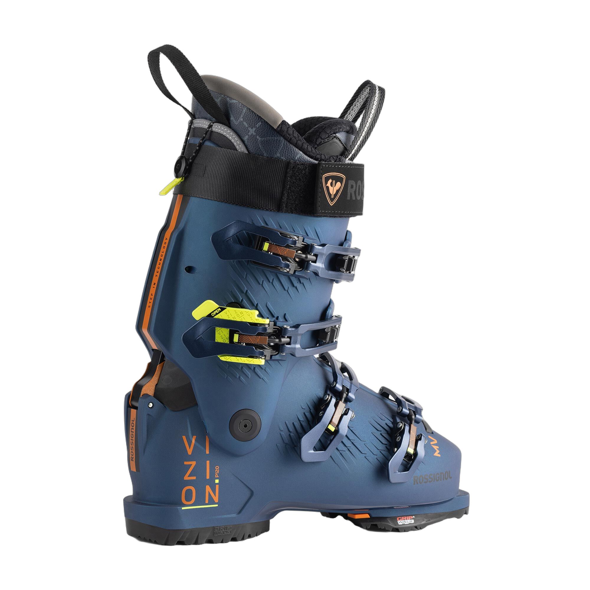 Men's On Piste Ski Boots Vizion 4B Pro 120 Mv Gw | Blue | Rossignol
