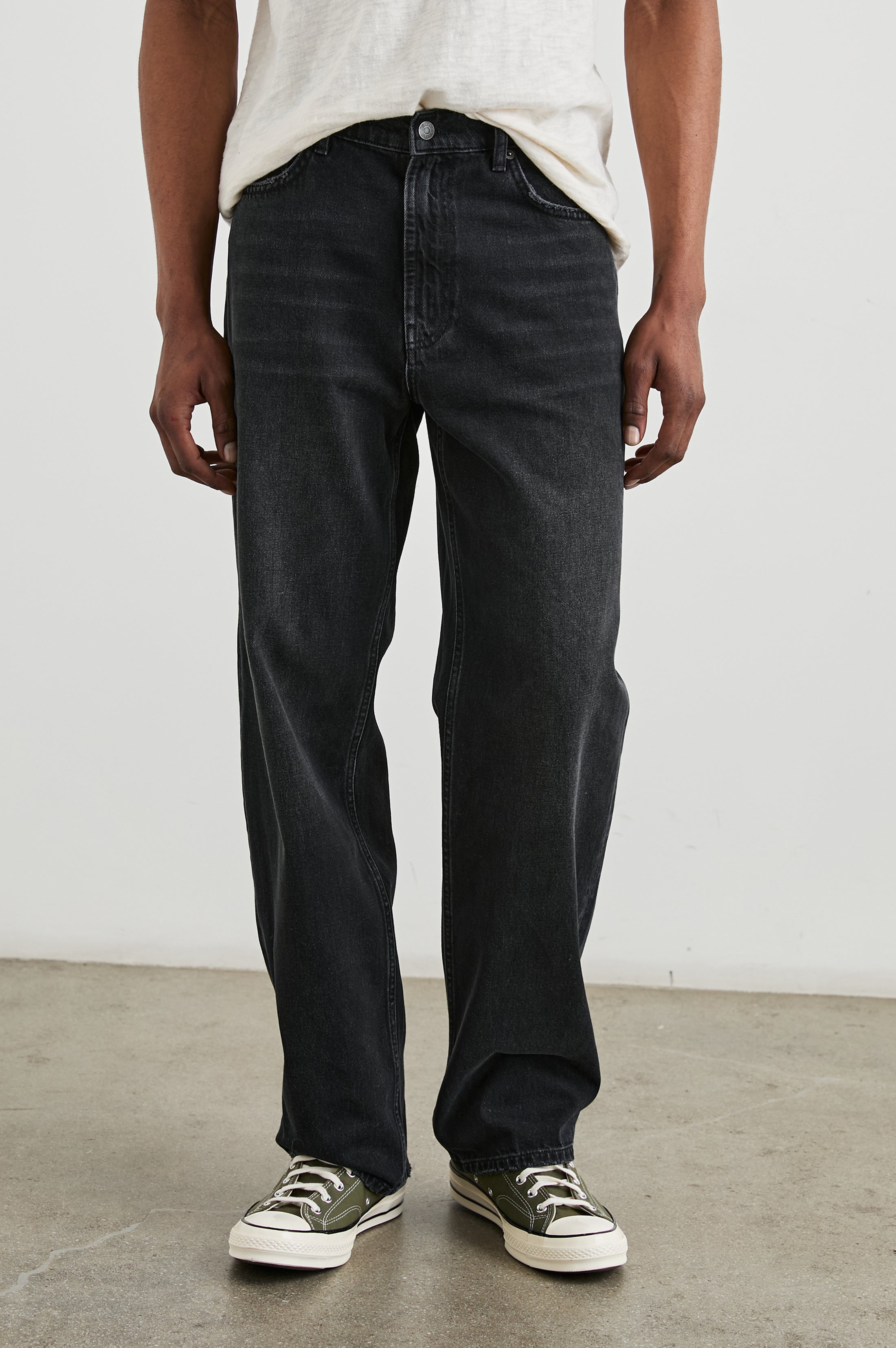 CUTLER '90s LOOSE - DISTRESSED BLACK – Rails