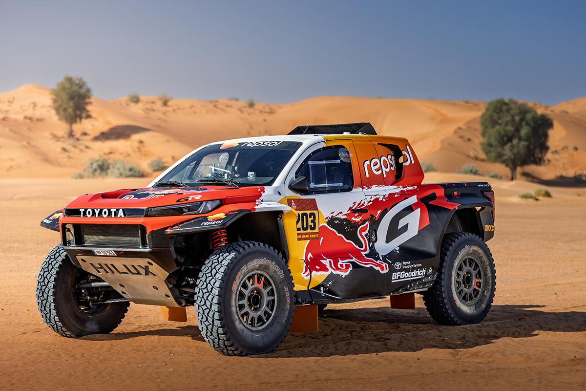 TGR W2RCが2026年ダカールに投入する新型マシン「トヨタDKR GR