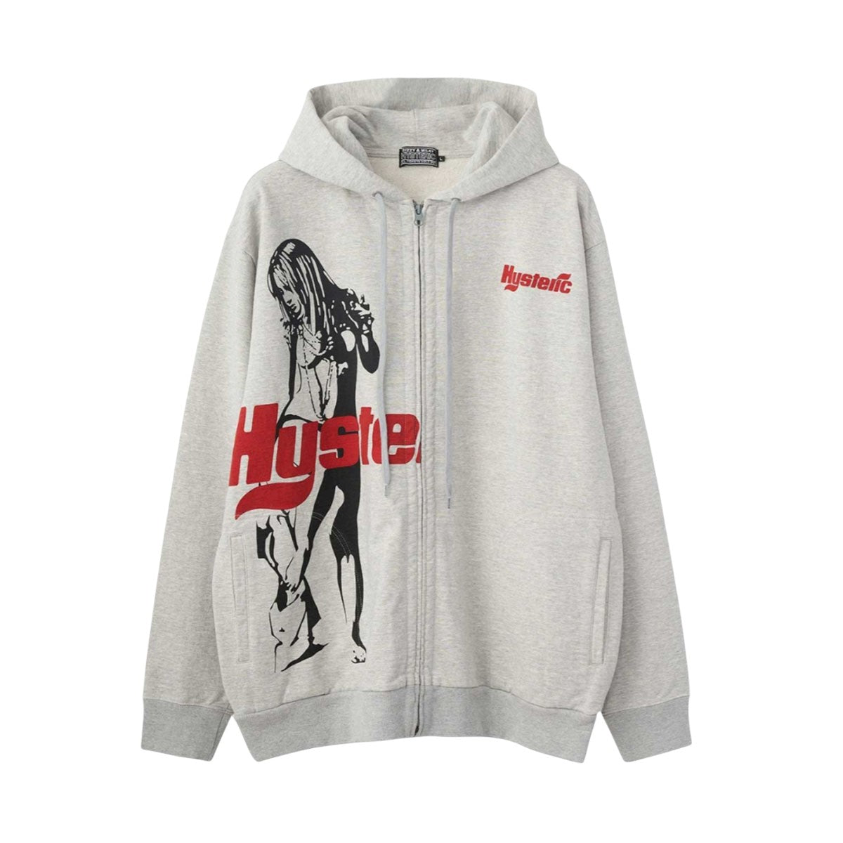 HYSTERIC GLAMOUR]HYSTERIC TIMES パーカー/GRAY(02251CF01) – R&Co.