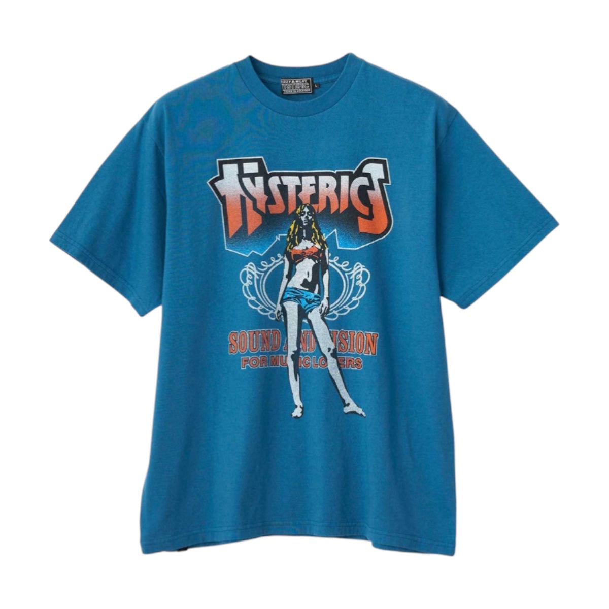 HYSTERIC GLAMOUR]BAD ASS MAMA TOUR Tシャツ/BLUE(02261CT04) – R&Co.