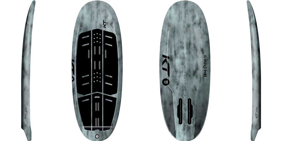 2022/23 KT Wing Drifter F Foilboard-80L -160L — REAL Watersports