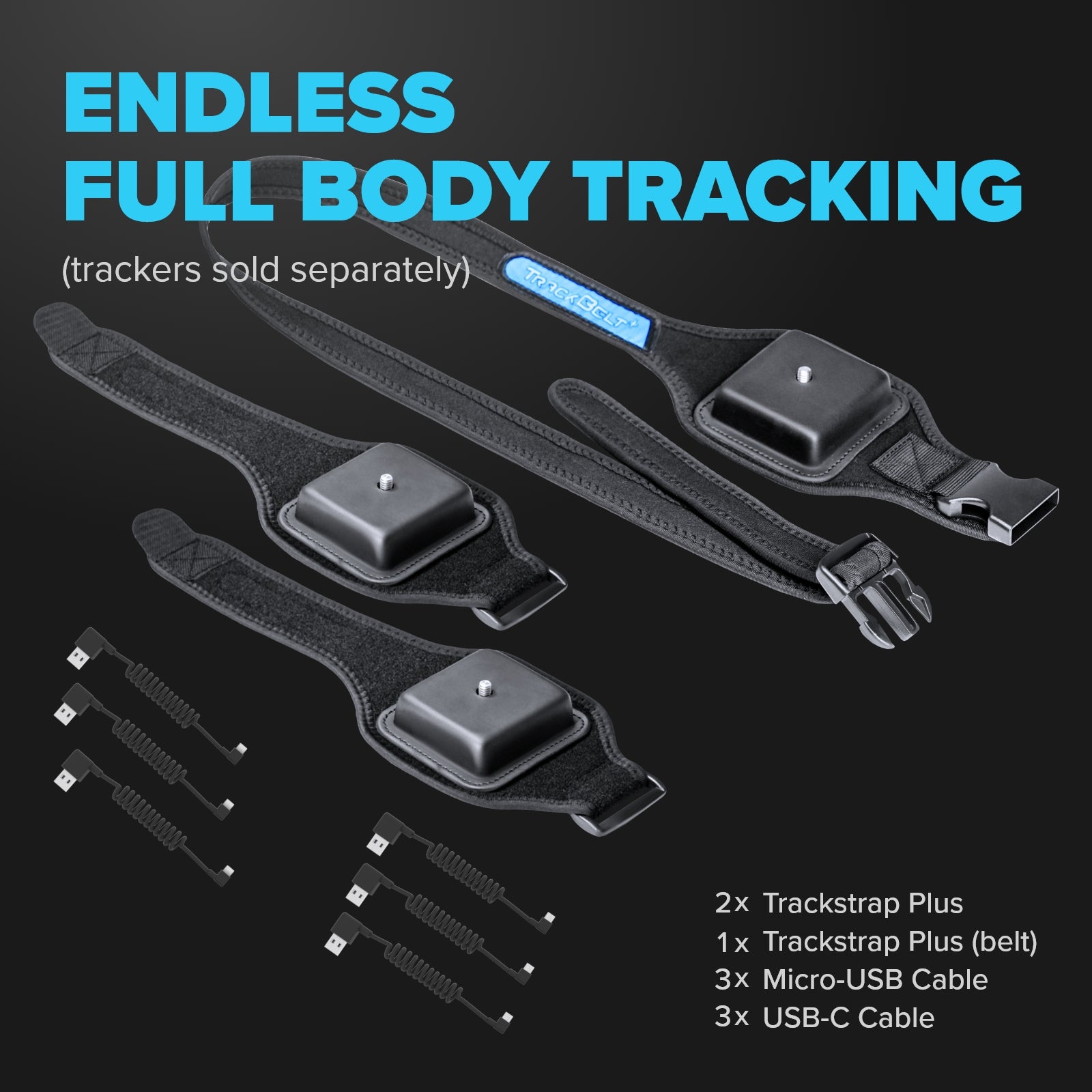 VIVE トラッカー用フルボディ トラッキング TrackStrap Plus |現実を
