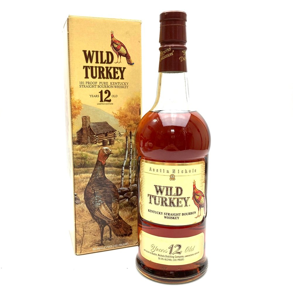 WILD TURKEY ワイルドターキー 12年 旧ボトル バーボン ウイスキー