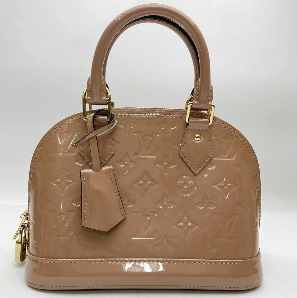 LOUIS VUITTON ルイヴィトン ヴェルニ アルマBB M91752 ハンドバッグ