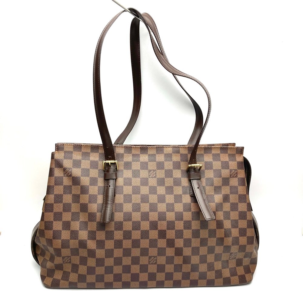 LOUIS VUITTON ルイヴィトン ダミエ エベヌ チェルシー N51119 トート