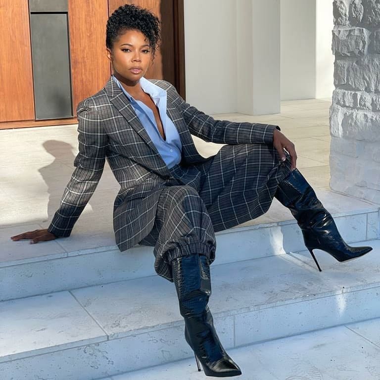 Gabrielle Union Suits Up In Tibi - Red Carpet Fashion Awards