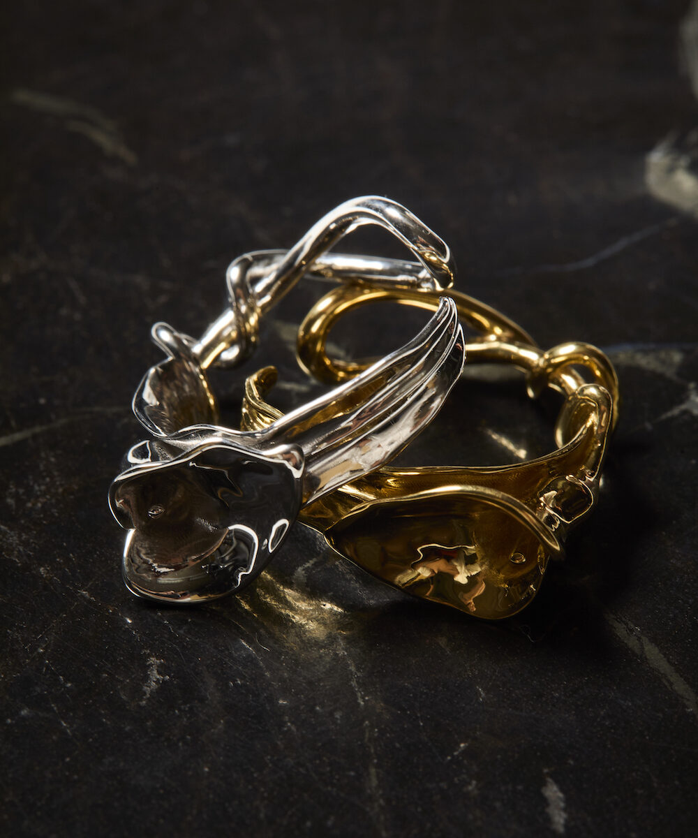 Twist Lily Open Ring | rehacer