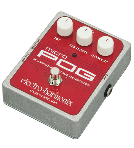 Electro-Harmonix Micro POG Polyphonic Octave Generator Effects