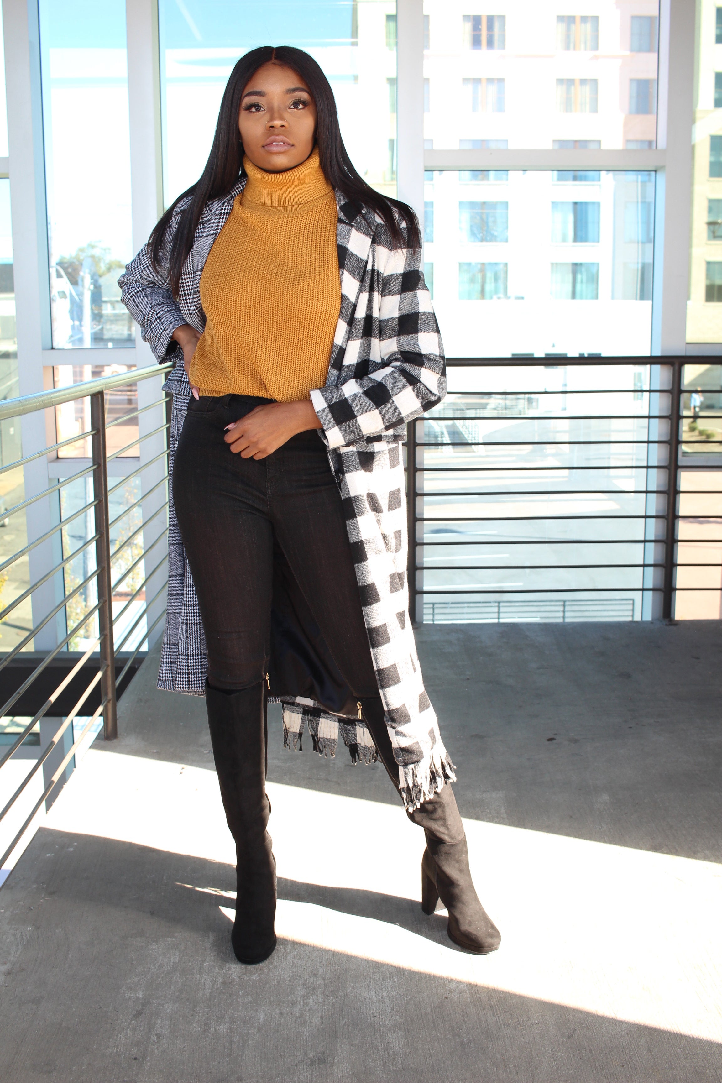 Pope Plaid | Peacoat | Renee's Armoire