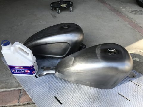 ハーレー タンク塗装、製作！ | BodyWorks Ritz（ボディワークスリッツ