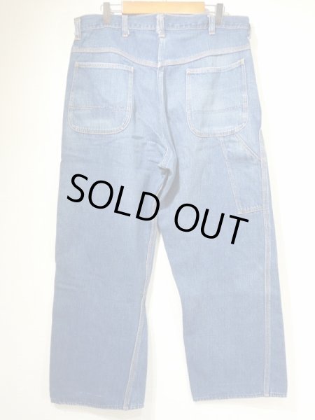 50s JC Penney BIG MAC DENIM PAINTER WORK PANTS (2) - RICUR