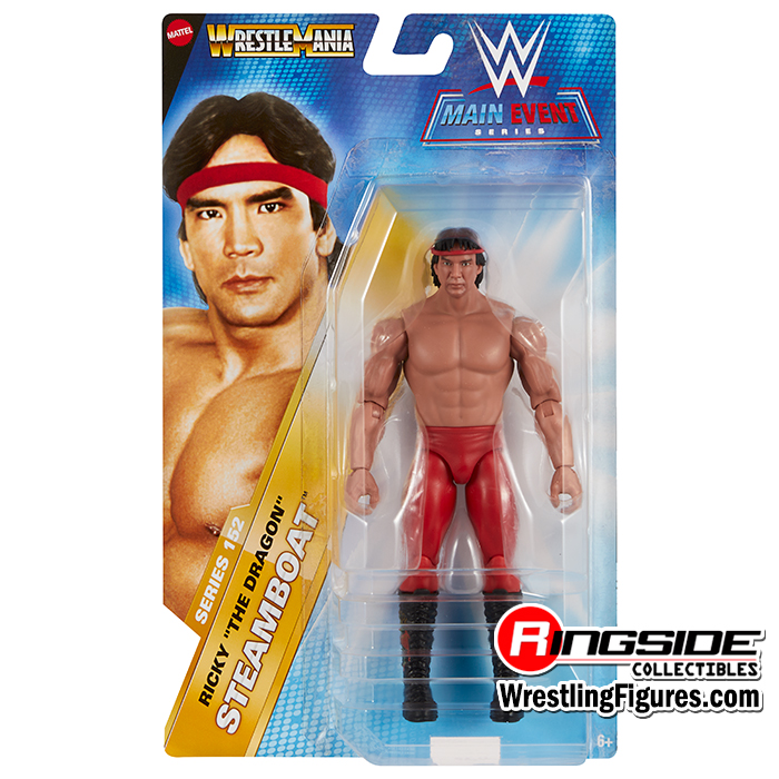 Ricky Steamboat (Red) - WWE Main Event 152 Toy Wrestling Action