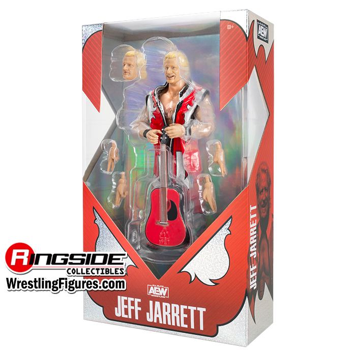 Jeff Jarrett (Double J) - AEW Ringside Exclusive Toy Wrestling
