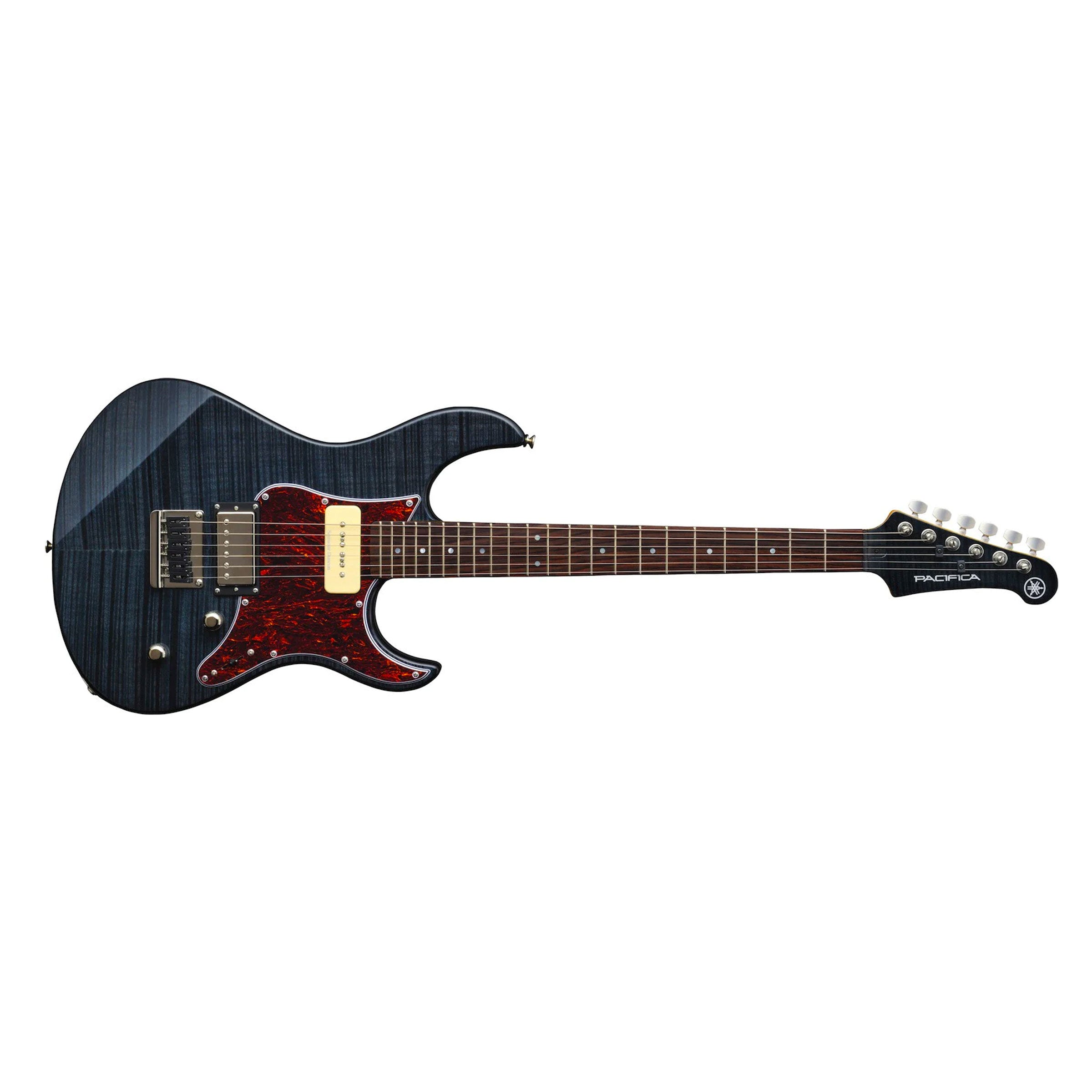Yamaha PAC611VFM Pacifica Electric Guitar - Trans Black – Risko Music