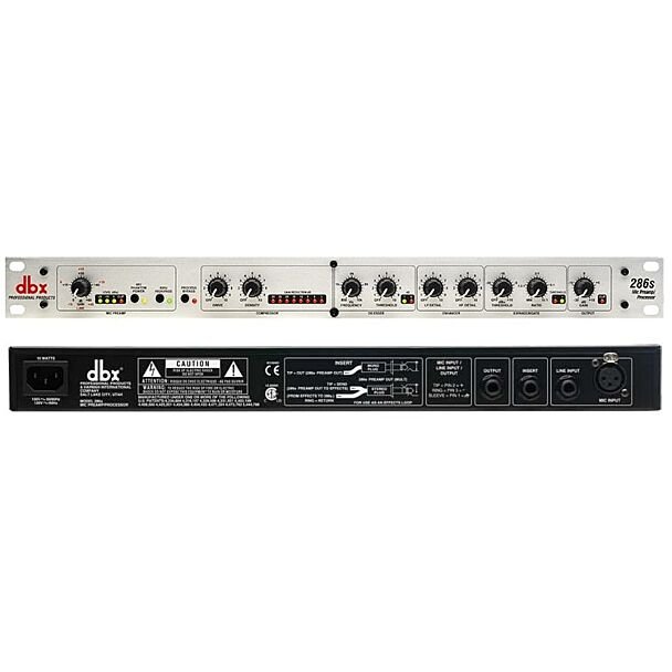 DBX 286s Mic Pre-Amp Processor | RK Audio