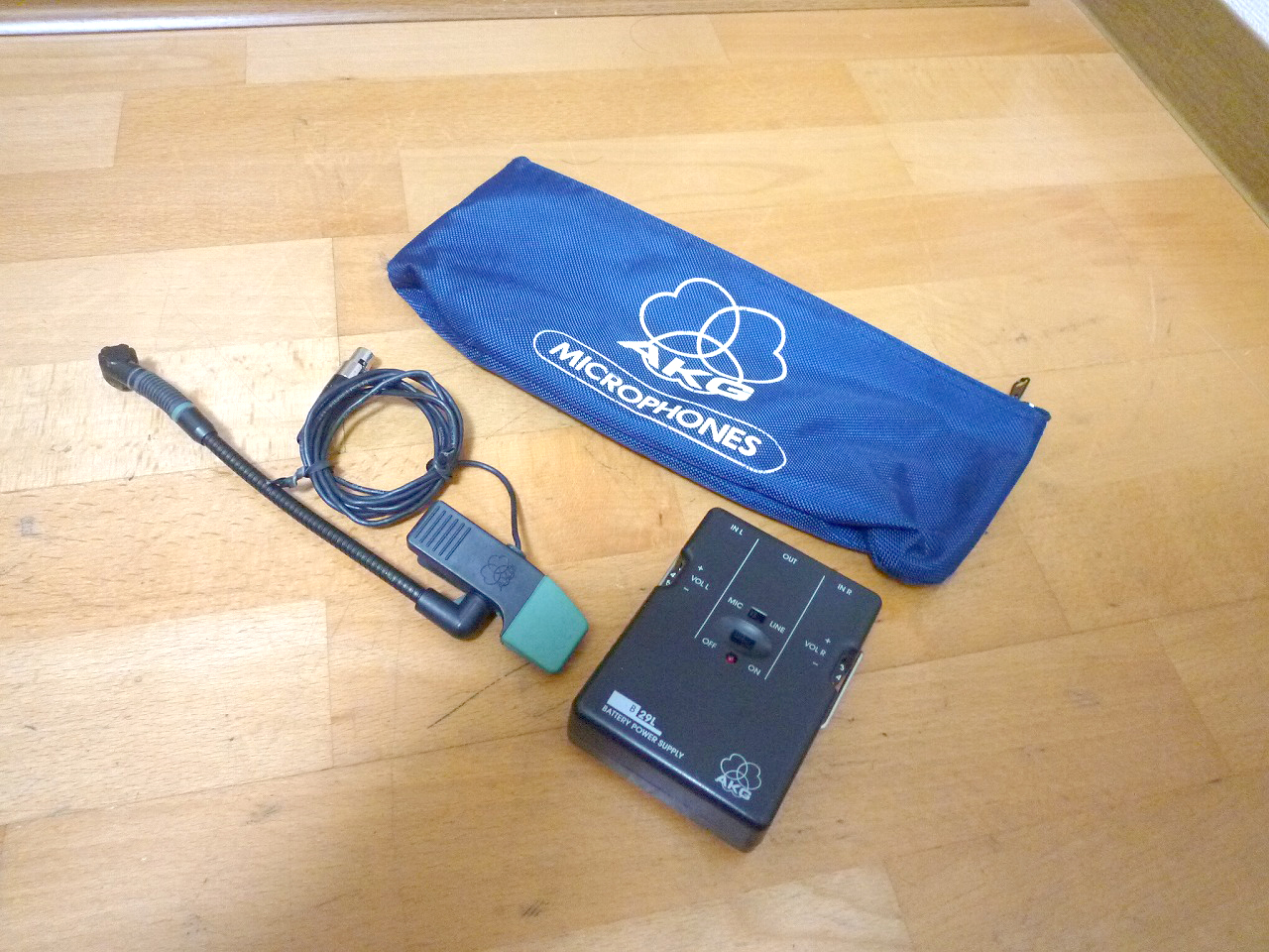 コンデンサーマイク ポータブルミニミキサー AKG C419 B29L