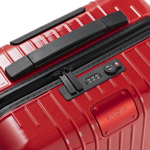 1-3泊] リモワ エッセンシャルライト 37L レッド 4輪 RIMOWA Essential