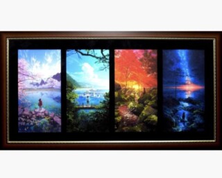 処分 値下げ：絹谷幸二画伯のリトグラフ 題名不詳 処分 値下げ：絹谷