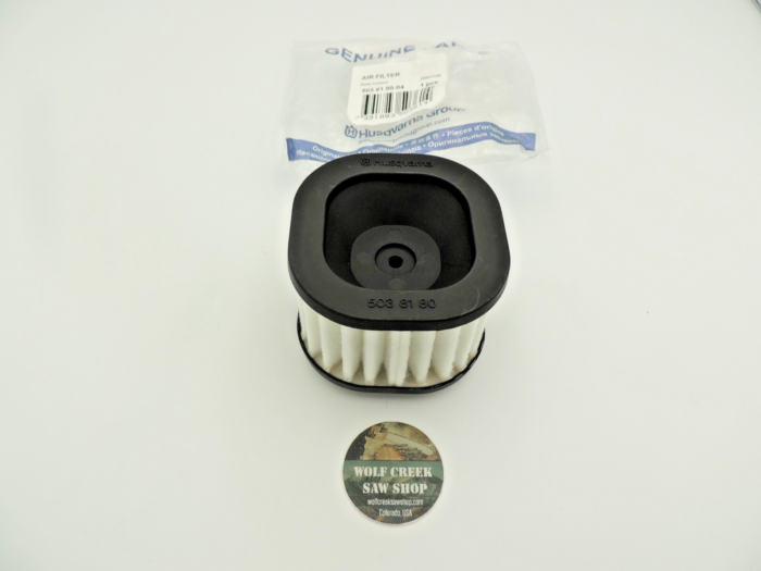 OEM Genuine Husqvarna Heavy Duty HD air filter 371XP 372, 372XP
