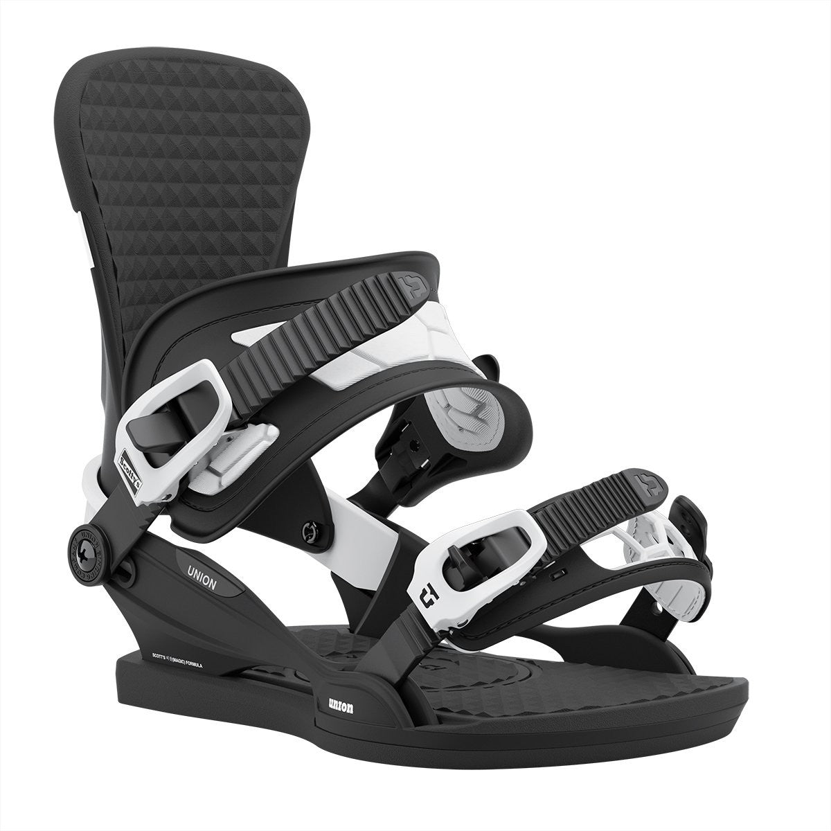 Snowboard bindings UNION BINDING Contact Pro Black 2020
