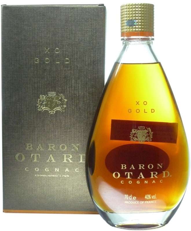 Baron Otard XO Gold Cognac 0.7l with 40% alc./vol., incl. gift box