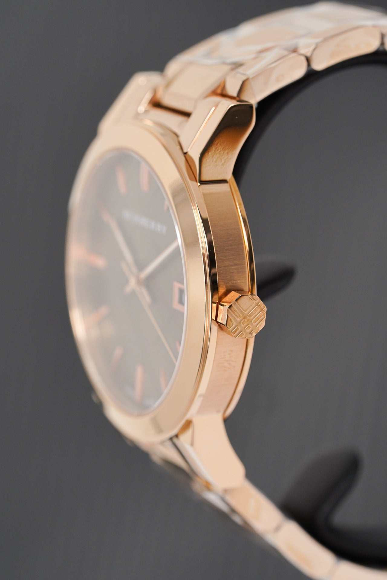 Burberry Unisex Watch The City Rose Gold 38mm – Watches & Crystals