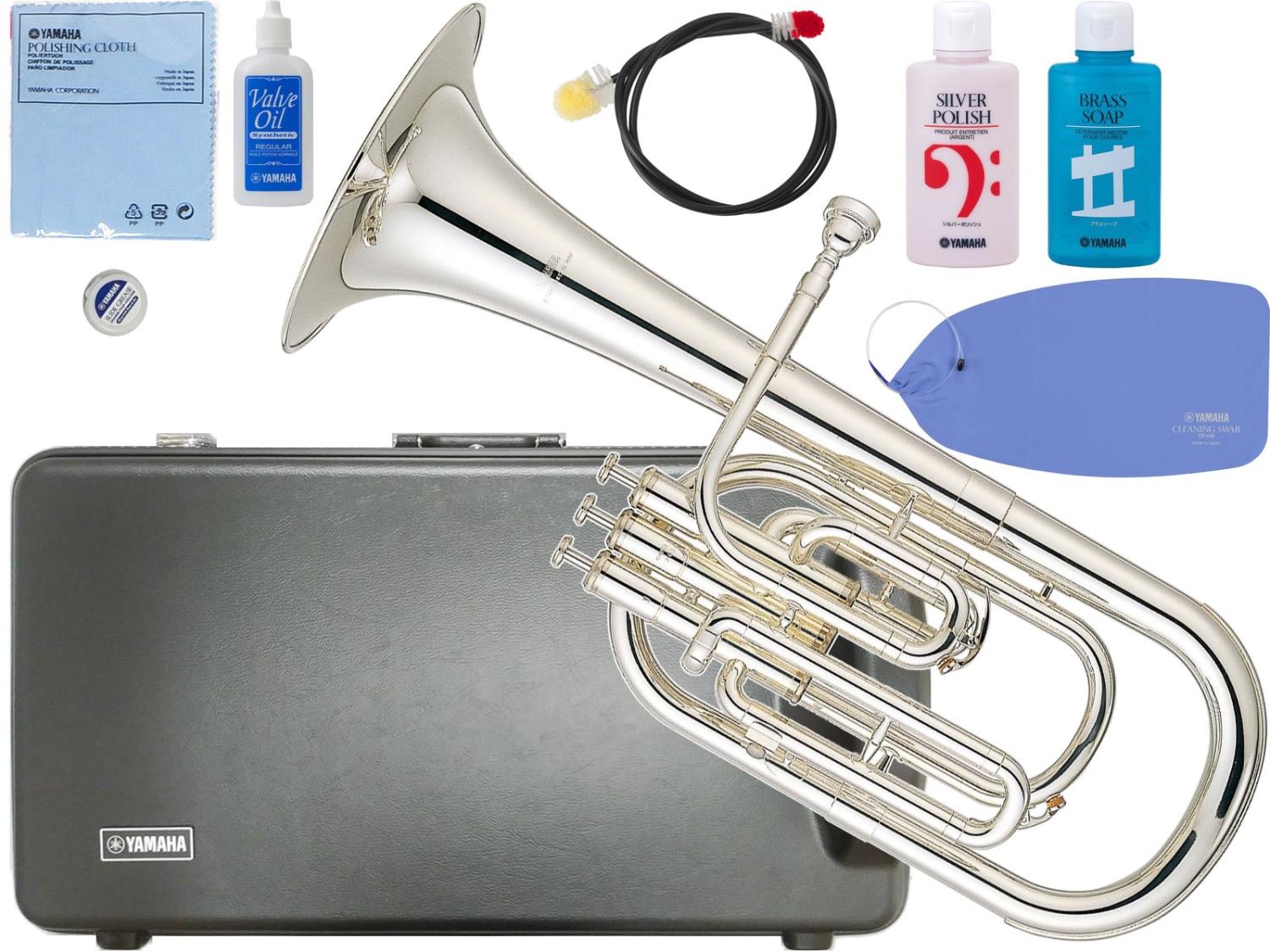 YAMAHA ヤマハ 5年保証サービス対象 YAH-203S アルトホルン 銀メッキ