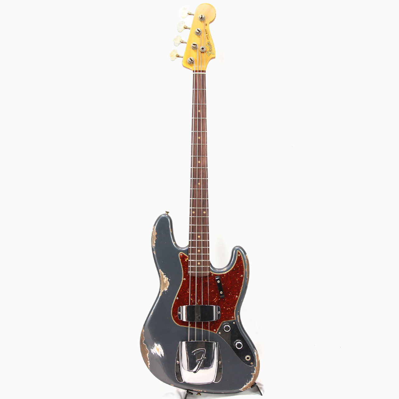 Fender Custom Shop 1961 Jazz Bass Heavy Relic Charcoal Frost