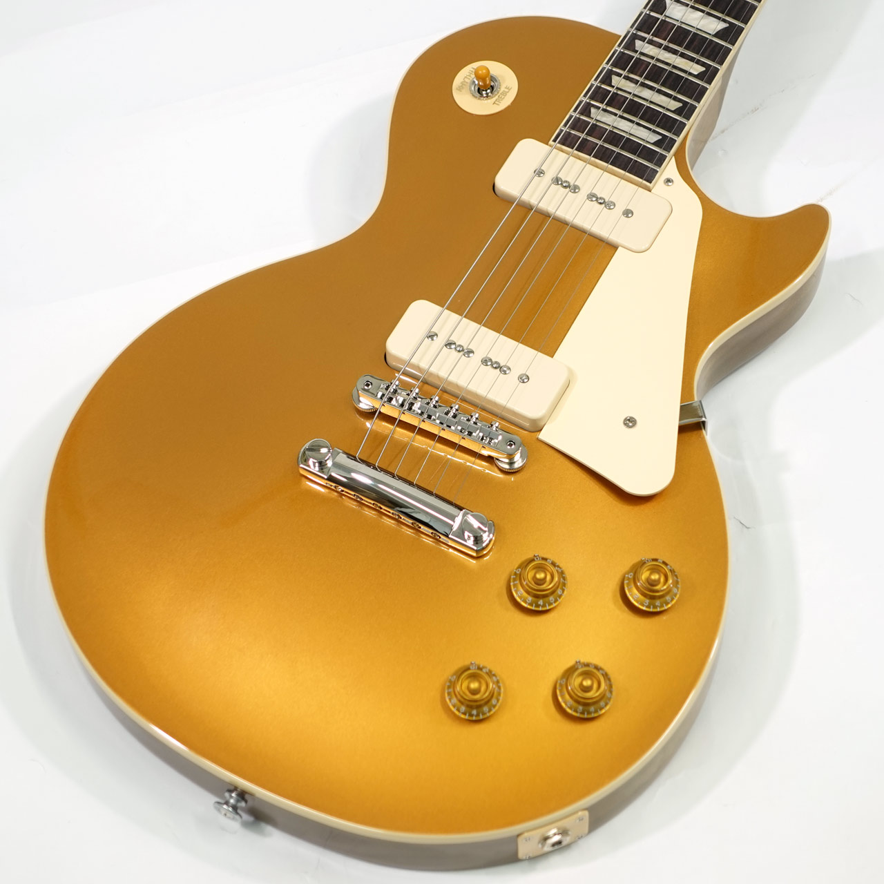 Gibson ギブソン Les Paul Standard 50s P90 Gold Top USA レスポール