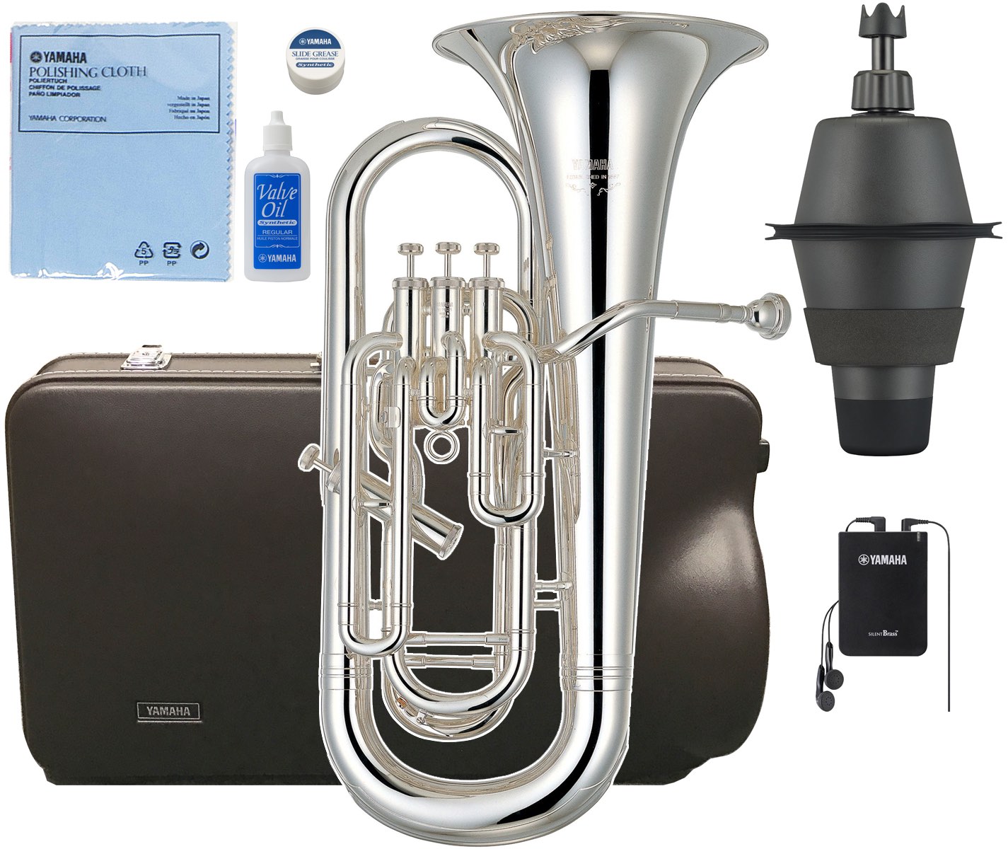 YAMAHA ヤマハ 5年保証サポート対象 YEP-621S ユーフォニアム 銀メッキ