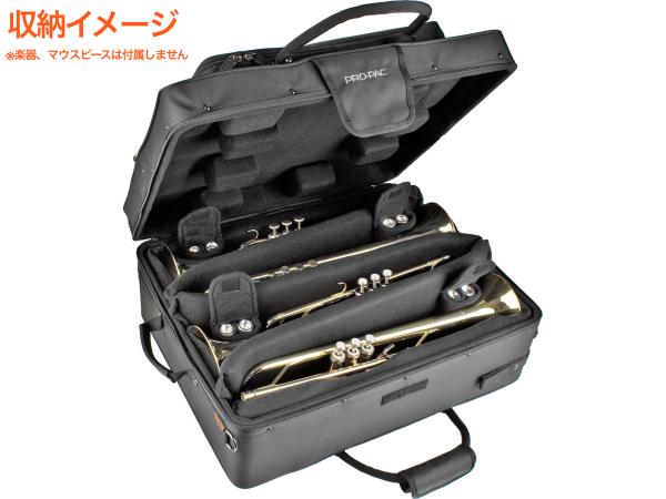PROTEC プロテック IP301Q トランペット クワッド ケース 4本