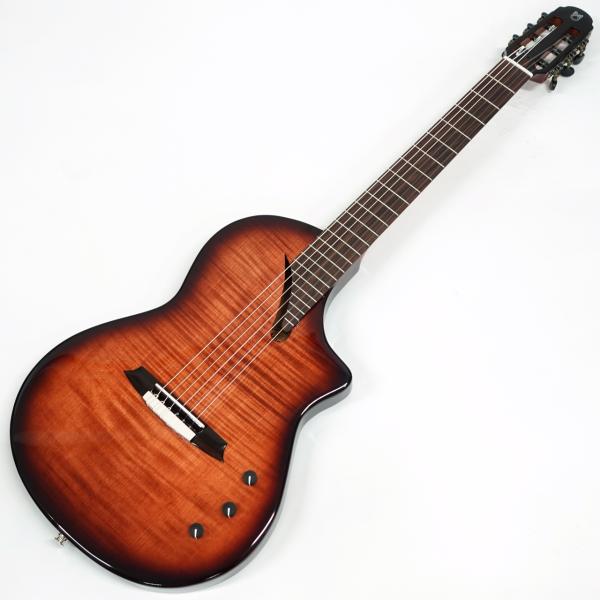 Martinez HISPANIA Cognac エレガット 薄型ボディ クラシックギター