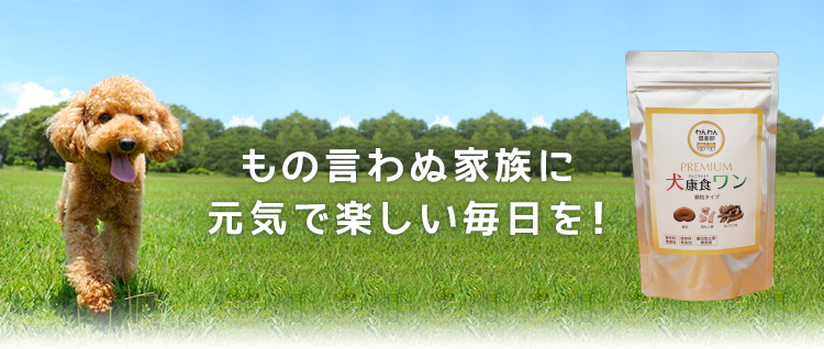 犬康食・ワン」プレミアム 顆粒タイプ - わんわん倶楽部｜愛犬のための