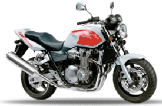 SC ホワイト/レッド タンク CB1300 HONDA