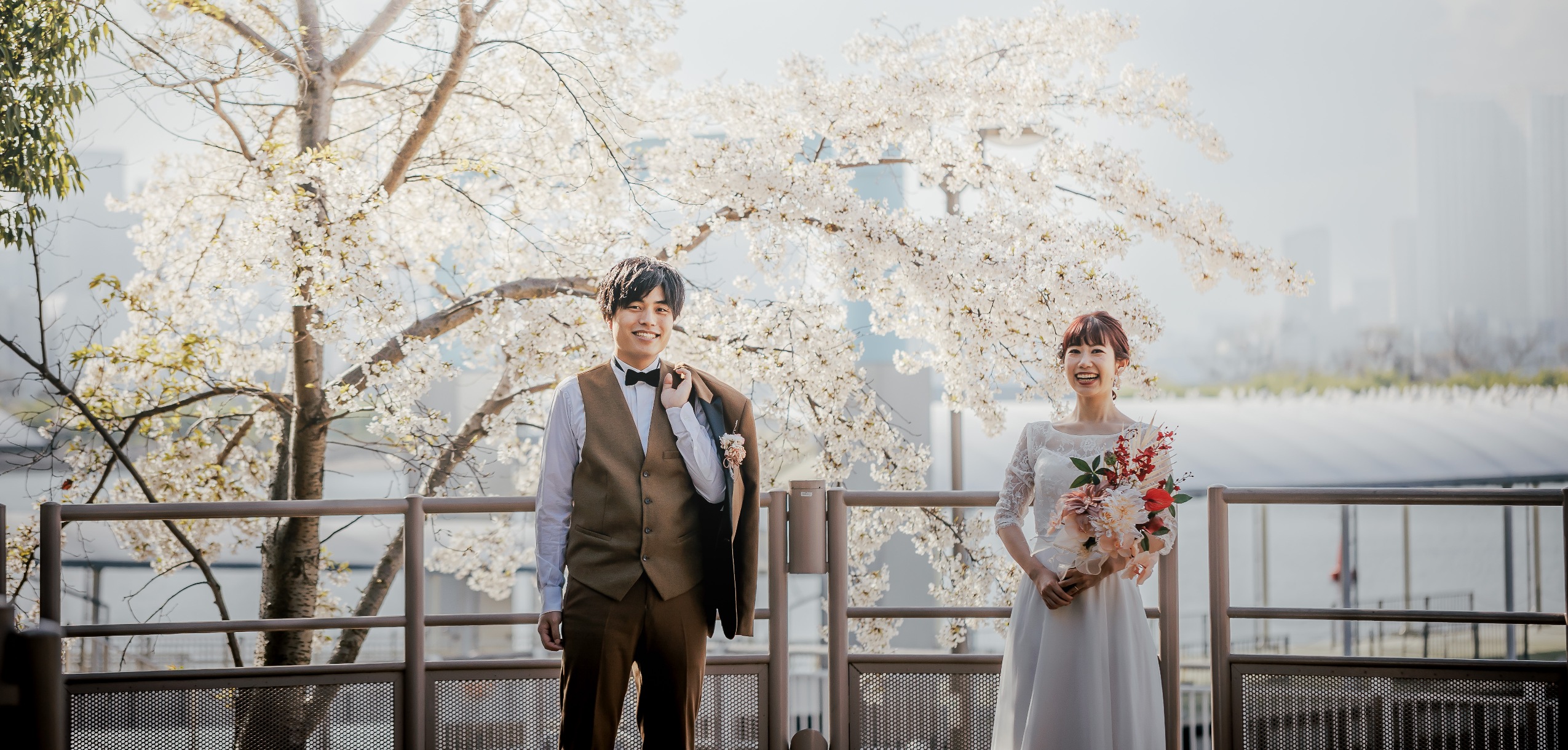 名古屋・三重・岐阜の名所で叶える桜ウェディングフォト