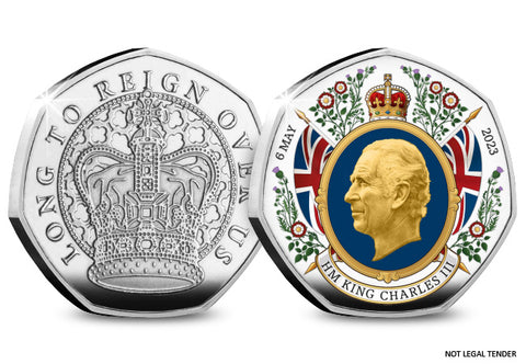 The King Charles III Accession Silver Britannia Cover – The
