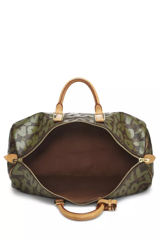 Pre-Owned Stephen Sprouse x Louis Vuitton Green Monogram Graffiti