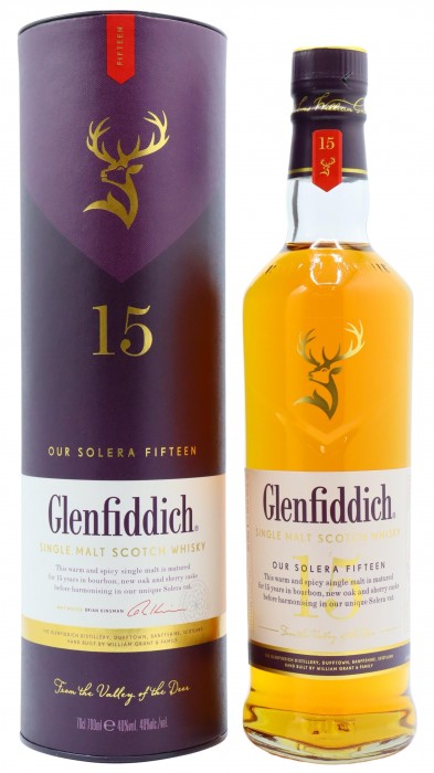 Glenfiddich 15 Year Old Solera Reserve | Single Malt Scotch Whisky