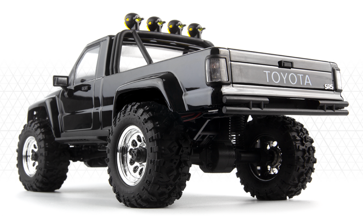 HPI 160802 1/18 Black Venture18 1985 Toyota Hilux SR5 Brushless
