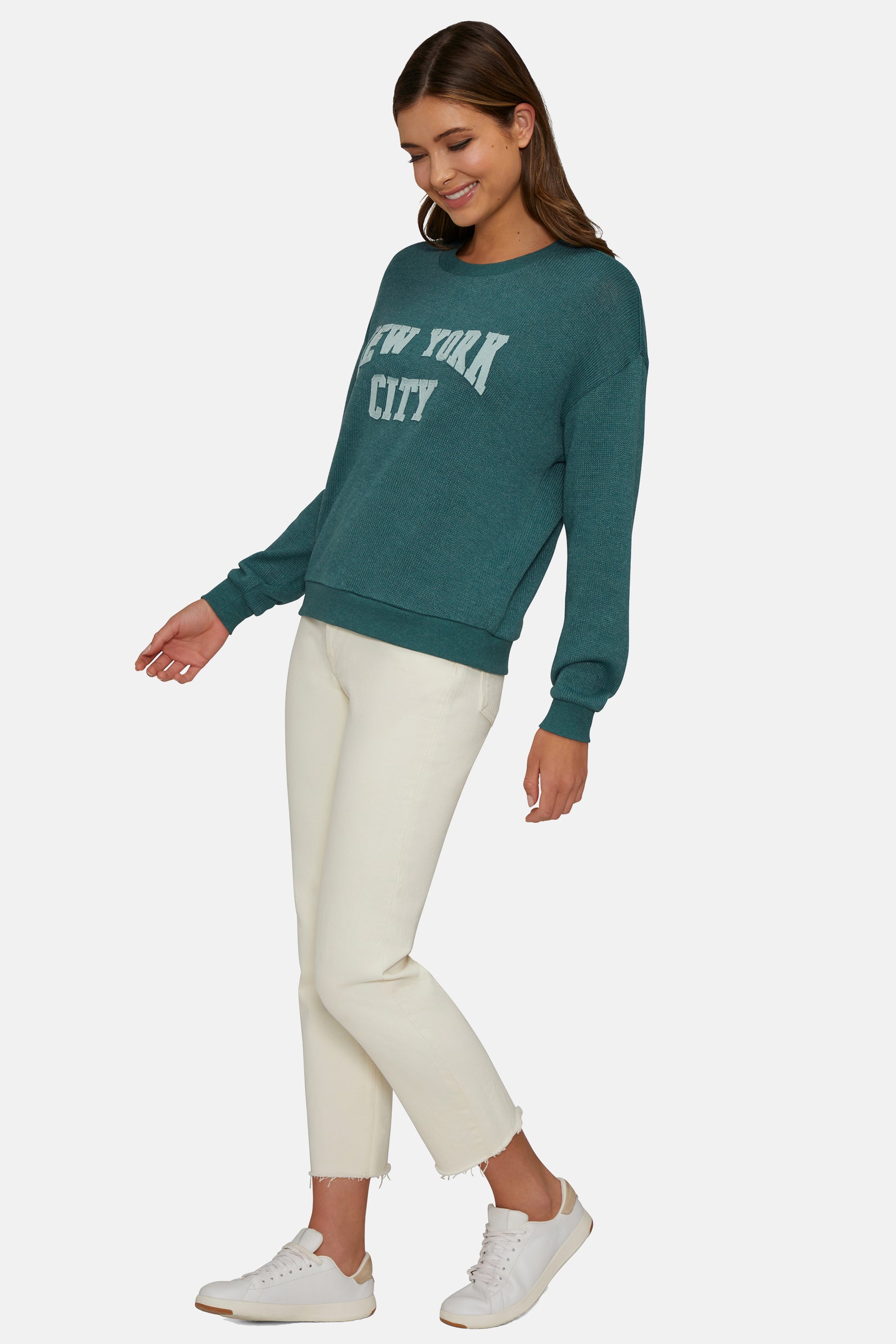 NYC Bailey Sweater | Heather June Bug – Wildfox Couture