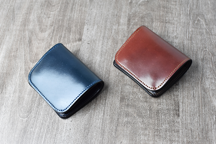 シェルコードバン×イングリッシュブライドルレザーシリーズについての