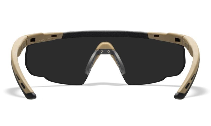Safety Glasses – SABER ADV Tan w. Three Lenses | Wiley X