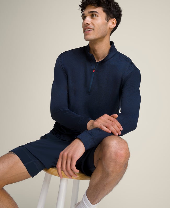 Classic Navy Everyday Performance Half-Zip | Wilson Sporting Goods