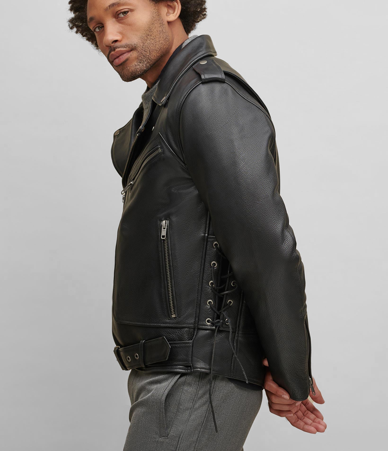 Finn Leather Rider Jacket With Thinsulate Lining | Wilsons Leather