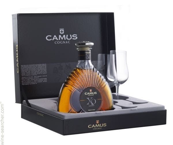 Camus X.O. Elegance Cognac with Glasses, France | prices, reviews